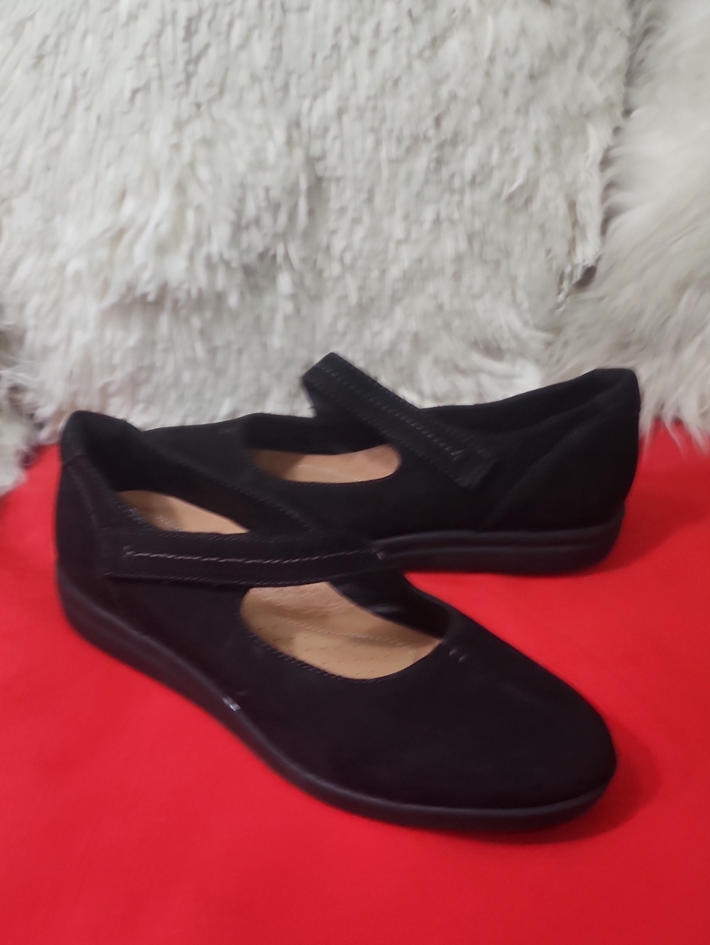 Clarks, Tamzen Walk, Women's Black Mary Jane Comfort Flats